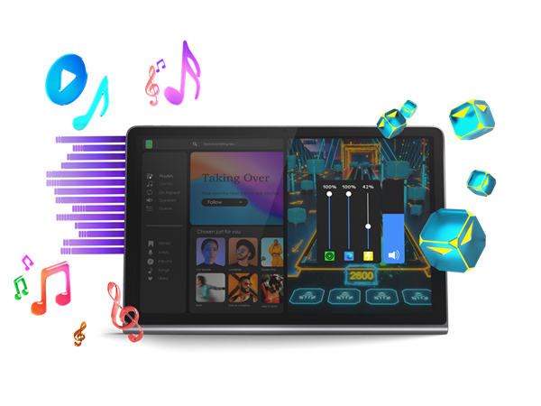 Lenovo IP Tablet Tab Plus MediaTek Helio G99 11.5" 2K Touch 8GB 128GB WL BT CAM Android 14 šedý 2y CI 