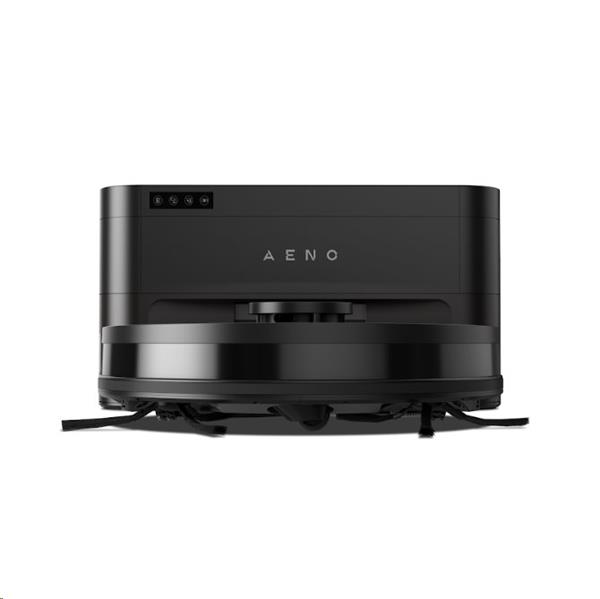 AENO Robotický vysavač RC5S, 2v1 mokré a suché cistenie,180 min,rotovacie mopy,LIDAR, AENO App,HEPA,základna, čierny 
