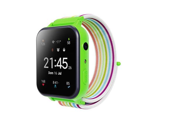 Canyon KW-37 Alfie, smart hodinky pre deti, IPS displej 1,69", IP66, 512Mb, MP3, hry, kamera, zelené 