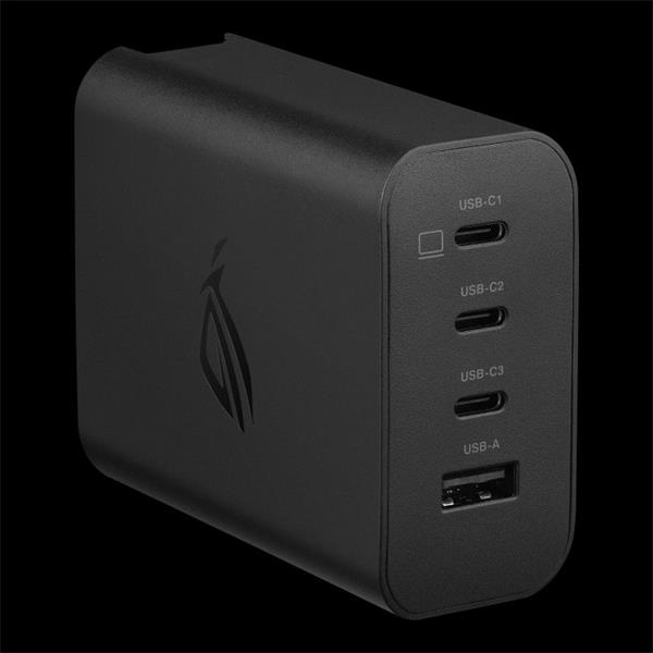 ASUS AC NAPÁJACÍ ADAPTÉR ROG 140W, 3x USB-C, 1x USB-A,  GaN 