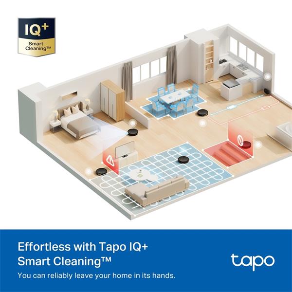 Robot Vacuum Cleaner SPEC: MagSlim LiDAR + IMU Dual Navigation, Vacuum & Mop 2-in-1, 5300Pa, 3hrs Battery Life(2600mAh), 