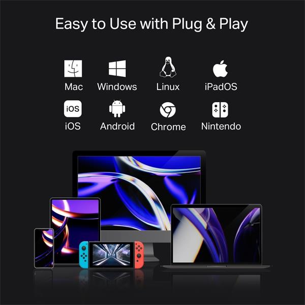 USB Type-C 7-Port Hub SPEC: 1 × USB-C Connector,1 × HDMI 4K 60Hz Port,1 × USB-C PD 100W Port,1 × SD + 1 × microSD(TF) up 