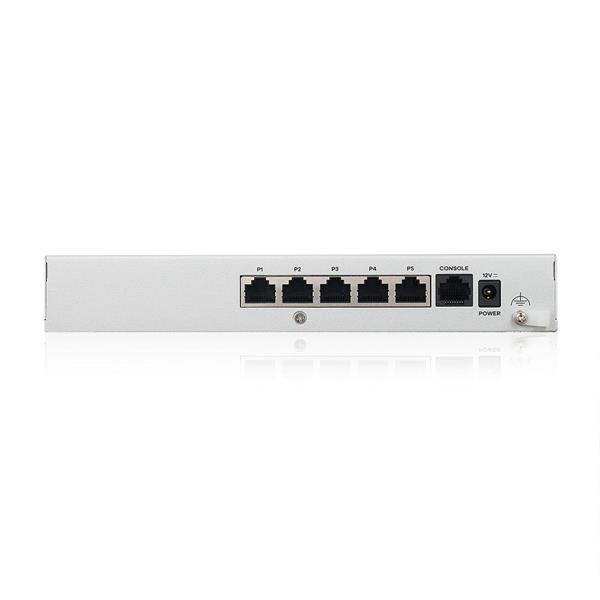 Zyxel USG FLEX 50 H, 5 Gigabit user-definable ports, 1*USB with 1 YR Gold Security Pack 