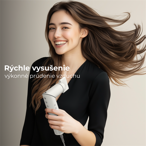 AENO Multifunkčný fén a styler,1200W, Ionizátor, 4 teplotné režimy, 3 rýchlostné režimy, 98000RPM,85dB 