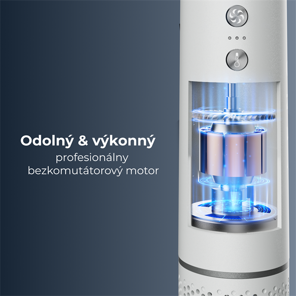 AENO Multifunkčný fén a styler,1200W, Ionizátor, 4 teplotné režimy, 3 rýchlostné režimy, 98000RPM,85dB 