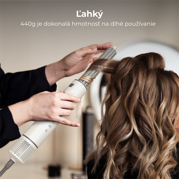AENO Multifunkčný fén a styler,1200W, Ionizátor, 4 teplotné režimy, 3 rýchlostné režimy, 98000RPM,85dB 