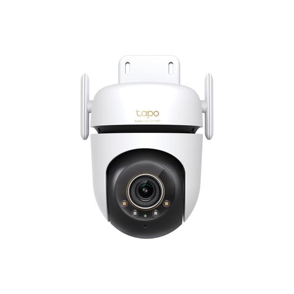 TP-LINK "Outdoor Pan/Tilt Security Wi-Fi CameraSPEC: 3K 5MP (2880x1620), 2.4 GHz, 2 × External Antennas, 1 × Ethernet P 