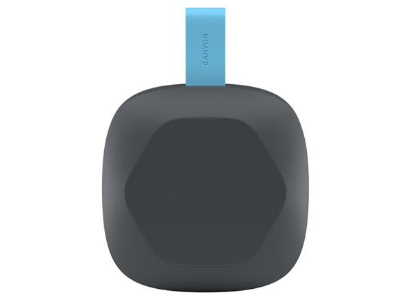Canyon Hexagon 10, Bluetooth 5.3 reproduktor, USB-C, Card Reader, IPX5, modro-šedý 