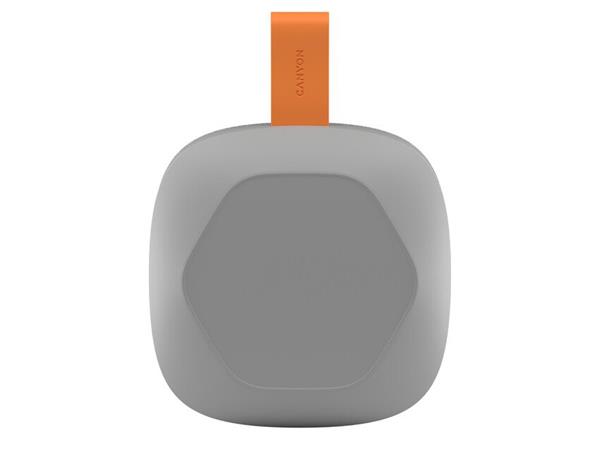 Canyon Hexagon 10, Bluetooth 5.3 reproduktor, USB-C, Card Reader, IPX5, šedo-oranžový 