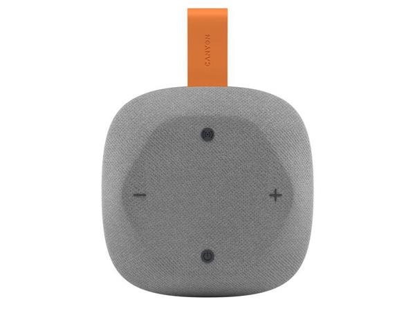 Canyon Hexagon 10, Bluetooth 5.3 reproduktor, USB-C, Card Reader, IPX5, šedo-oranžový 
