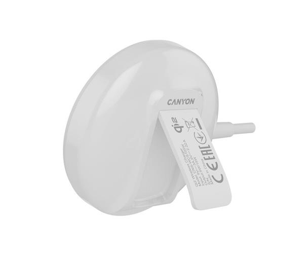 Canyon OnCharge 105, magnetická bezdrôtová nabíjačka, výkon 15W, 1,5m kábel, biela 