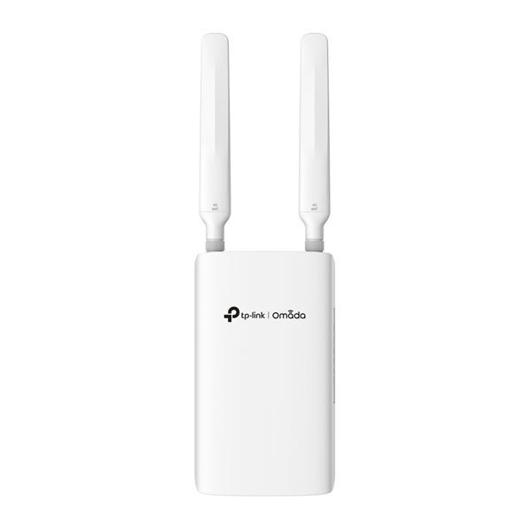 Omada 4G+Cat6 AX3000 Outdoor/Indoor Gateway PORT: 3× Gigabit WAN/LAN Port, 1 Nano SIM slot(4G+ Cat6) SPEC: 802.3bt/at/af 