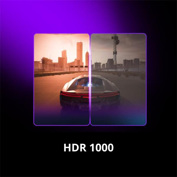 Lorgar 34MP1, herný monitor 34´´, LCD 3440x1440, 1 000 000:1, 1ms, 1000cd, HDMI, DP, USB-C(90W), reproduktory, šedý 