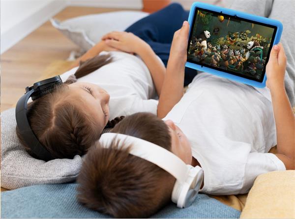 Blackview Tab A6 Kids tablet, 10.1", IPS HD 800*1280, Octa-core1.8GHz, 4GB+128GB, 5100mAh;WiFi, 5MP 8MP, Android 14, Modrá 
