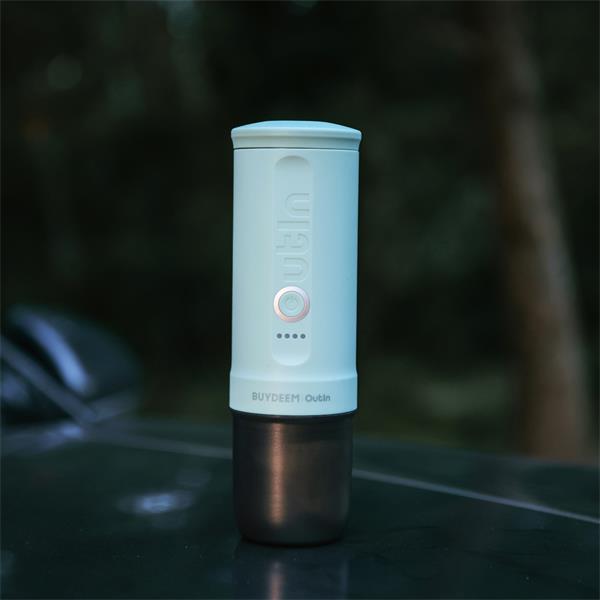 BUYDEEM OTEM-01-CG (OUTIN) prenosný nano espresso kávovar, zelený 