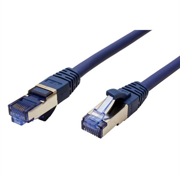 Value Patch kábel Cat6A, SFTP, LS0H, 5m, modrý 