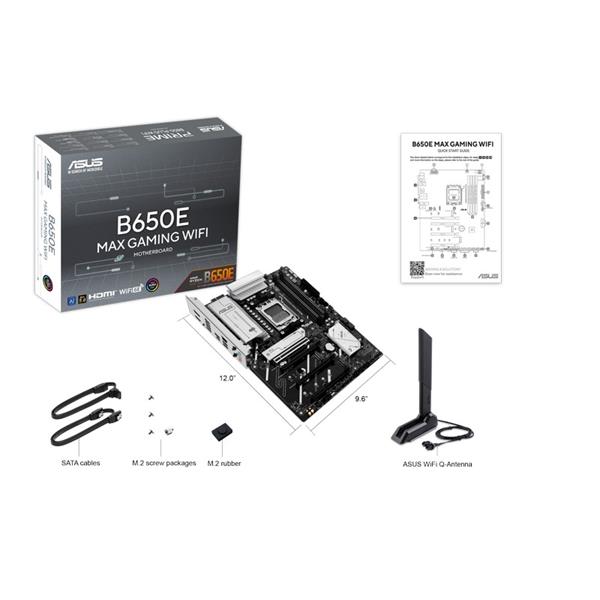 ASUS B650E MAX GAMING WIFI soc AM5 DDR5 B650 ATX HDMI DP 