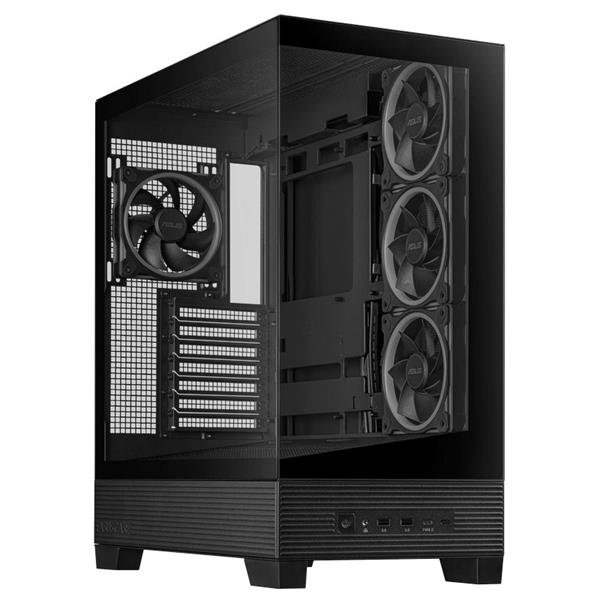 ASUS A31 PLUS TG ARGB BLACK skrinka ATX čierna 4x ARGB fan 