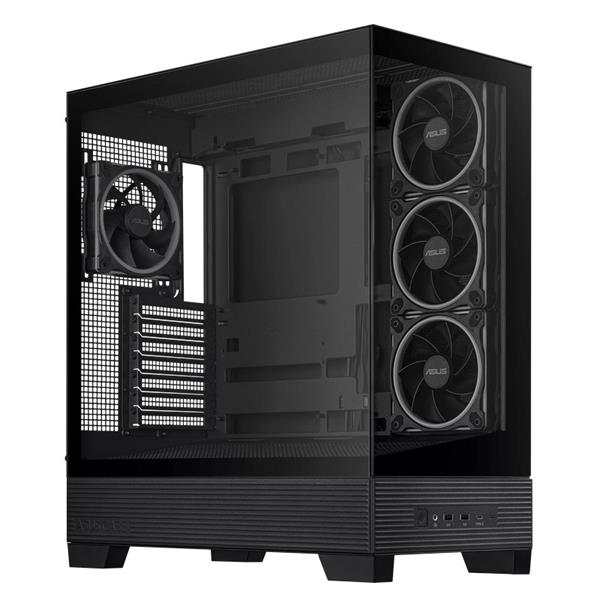 ASUS A31 PLUS TG ARGB BLACK skrinka ATX čierna 4x ARGB fan 