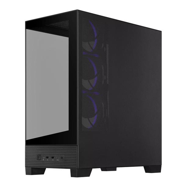 ASUS A31 PLUS TG ARGB BLACK skrinka ATX čierna 4x ARGB fan 