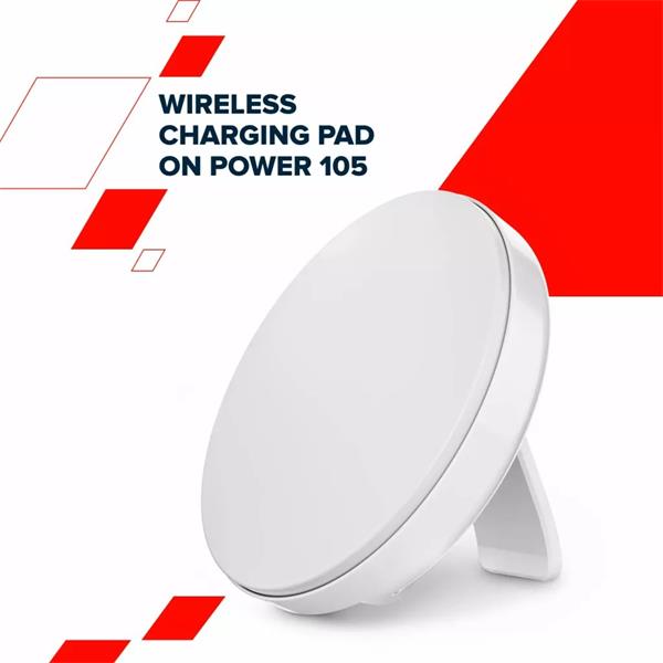 Canyon OnCharge 105, magnetická bezdrôtová nabíjačka, výkon 15W, 1,5m kábel, biela 