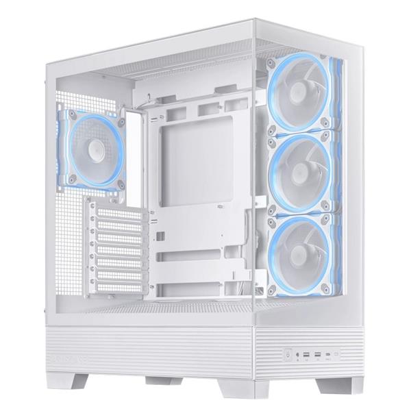 ASUS A31 PLUS TG ARGB WHITE skrinka ATX biela 4x ARGB fan 