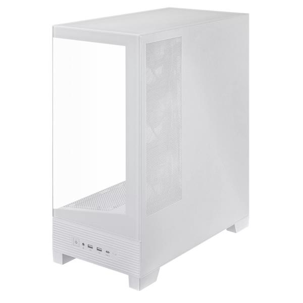 ASUS A31 PLUS TG ARGB WHITE skrinka ATX biela 4x ARGB fan 