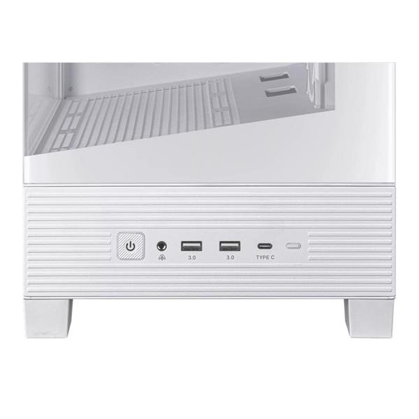 ASUS A31 PLUS TG ARGB WHITE skrinka ATX biela 4x ARGB fan 