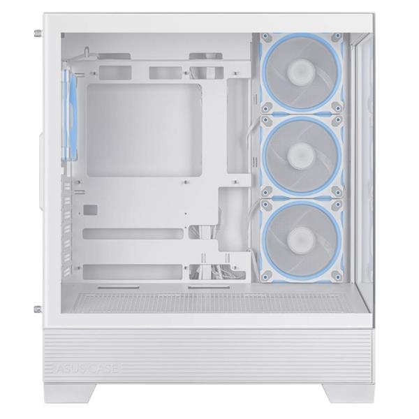 ASUS A31 PLUS TG ARGB WHITE skrinka ATX biela 4x ARGB fan 