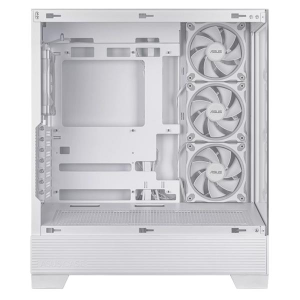 ASUS A31 PLUS TG ARGB WHITE skrinka ATX biela 4x ARGB fan 