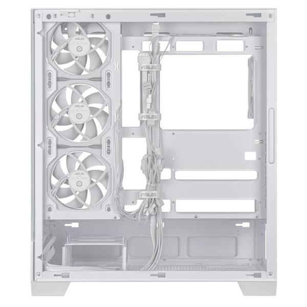 ASUS A31 PLUS TG ARGB WHITE skrinka ATX biela 4x ARGB fan 