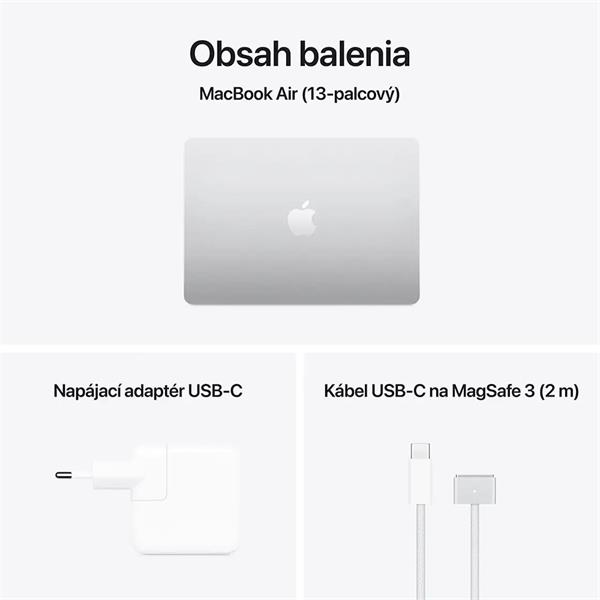 MacBook Air 13" Apple M4 10C CPU 8C GPU 16GB 256GB Silver SK 