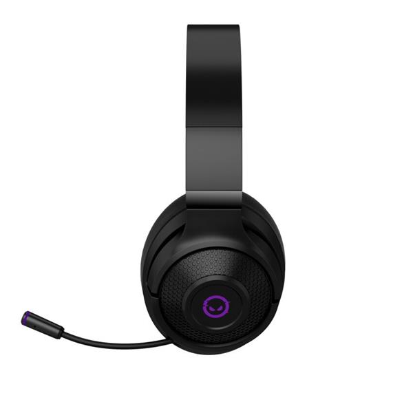 Lorgar Noah 702, herny headset 3v1 - BT 5.3 + WiFi + 3.5mm jack , skladací dizajn, 1000 mAh vysokokapacitný akumulátor 