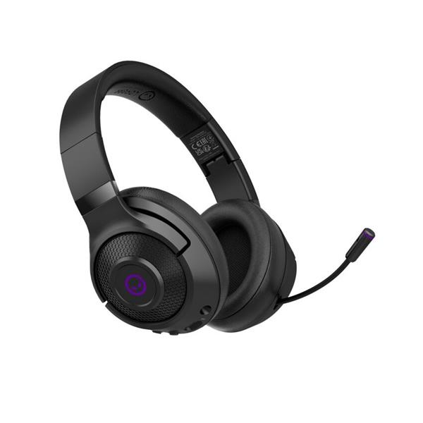Lorgar Noah 702, herny headset 3v1 - BT 5.3 + WiFi + 3.5mm jack , skladací dizajn, 1000 mAh vysokokapacitný akumulátor 