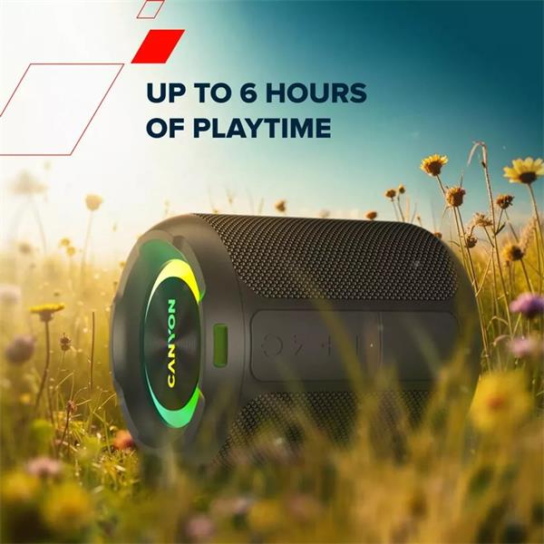 Canyon OnMove 11, Bluetooth 5.3. reproduktor, USB nabíjanie, výdrž 6 hod, SD karta, IPX6, čierny 
