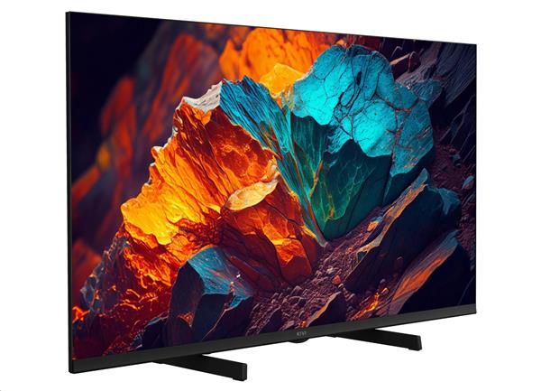 KIVI TV 32F720QB,PRIME E5 QLED, 32", FHD, SMART, Google TV, 2025, Vyrobené v CZ, Čierna  