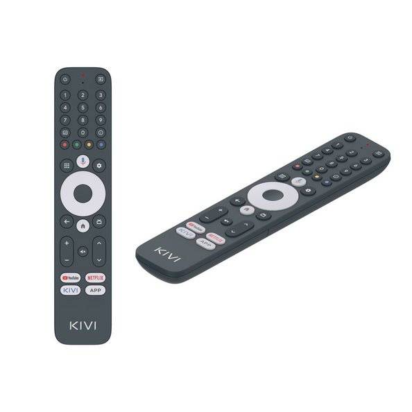KIVI TV 55U720QB, PRIME E5 QLED, 55", UHD, SMART, Google TV, 2025, Vyrobené v CZ, Čierna   
