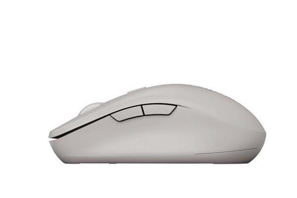 Canyon MW-12, 2v1 bezdrôtová optická myš Bluetooth / 2.4 GHz, tichá, 6 tlačidiel, 800/1200/1600/2400 DPI, béžová 