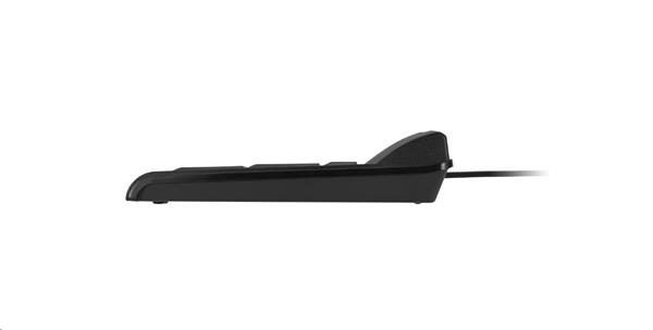 ASUS KU100 SmartCard Keyboard - drôtová klávesnica, čierna, CZ/SK 