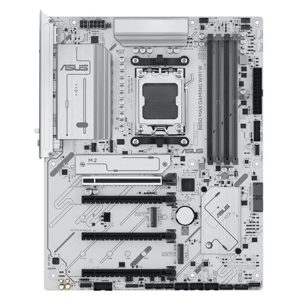 ASUS B850 MAX GAMING WIFI WHITE soc AM5 DDR5 B850 ATX HDMI DP 