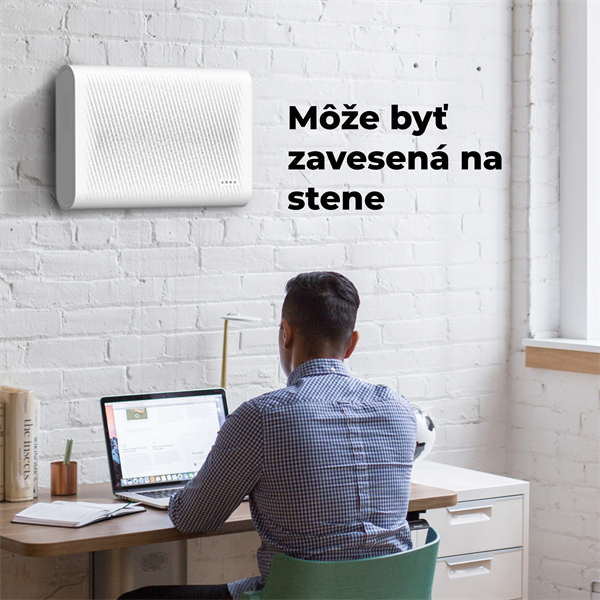 AENO Čistička vzduchu AP2S - 50m2, 420m3/h,SMART, Tvoc senzor, Carbon&HEPA H13, UV lampa, ION, na stenu 