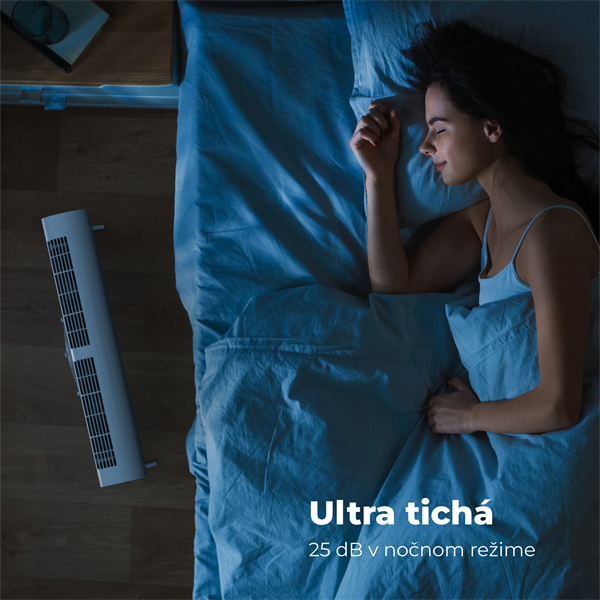 AENO Čistička vzduchu AP2S - 50m2, 420m3/h,SMART, Tvoc senzor, Carbon&HEPA H13, UV lampa, ION, na stenu 