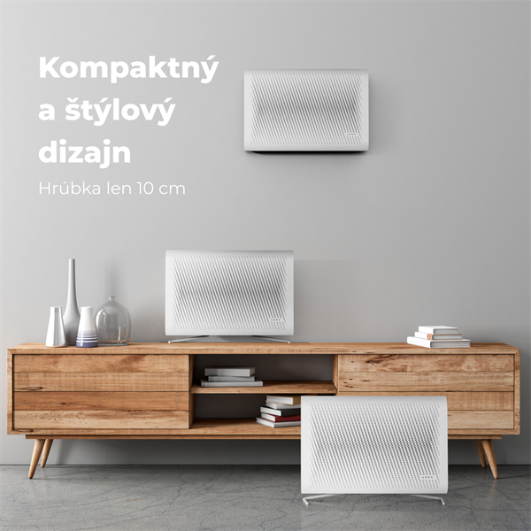 AENO Čistička vzduchu AP2S - 50m2, 420m3/h,SMART, Tvoc senzor, Carbon&HEPA H13, UV lampa, ION, na stenu 