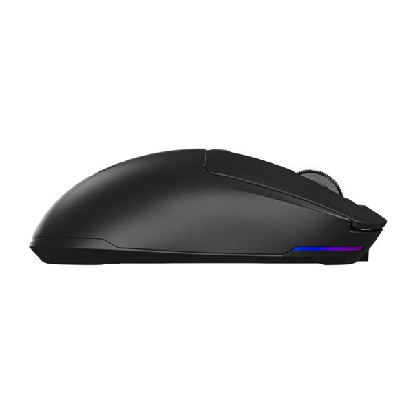 Lorgar MSA10W, bezdrôtová herná myš, 6 prog. tlačidiel, senzor Pixart 3311, rozlíš. 12 000 DPI, podsvietenie RGB, čierna 