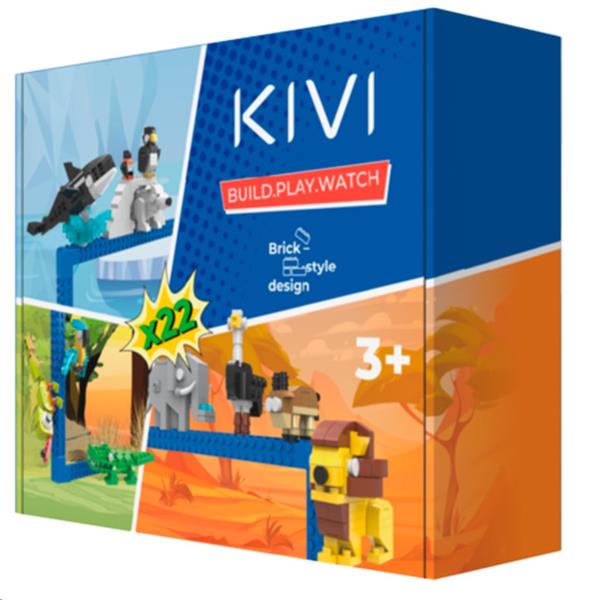 SADA Kociek pre KIVI KIDSTV, 22 roznych zvieratiek 