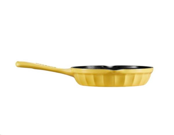 BUYDEEM Liatinová panvica  21 cm, model CP542, Farba žltá 