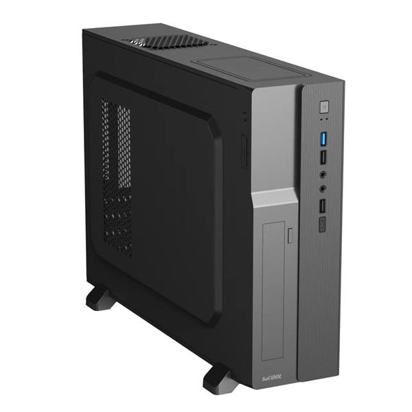 1stCOOL SFF COMPACT 1, skrinka mATX, USB-C, USB3.0, 2xUSB2.0, CR, čierna 