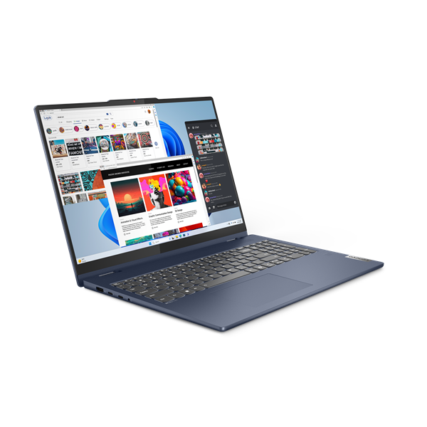 Lenovo IP 5 2in1 16IRU9, Core 5-120U , 16.0˝ 2048x1280/Touch, UMA, 16GB, SSD 512GB, W11H, modrý, 2y CI 