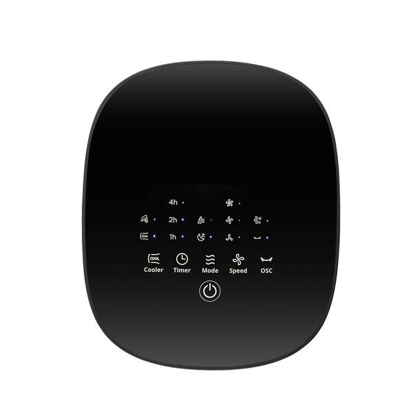 Midea ventilátor s chladením MAC402R0BPK, dialkove ovládanie, 3 rýchlostí, 7h progr. časovač,  Touch  Panell 