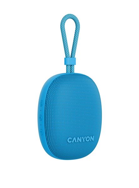 Canyon OnMove 12, prenosný Bluetooth v5.3 reproduktor, 5W, TWS, IPX7, 12 hod, USB-C nab.,modrý 
